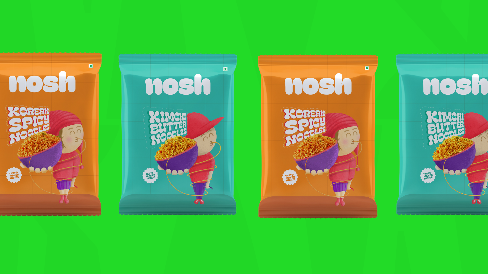 Nosh - Packaging Design